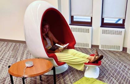 Library wellness space