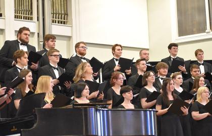 File photo from 2024 choral concert