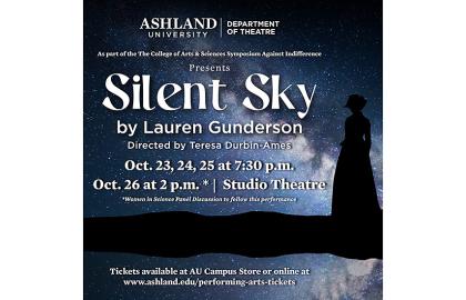 graphic promoting Silent Sky