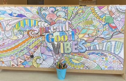 Large Coloring Sheets