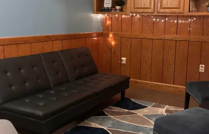 Quiet Room in chapel lower level