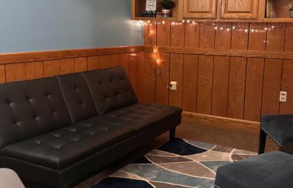 Quiet Room in chapel lower level