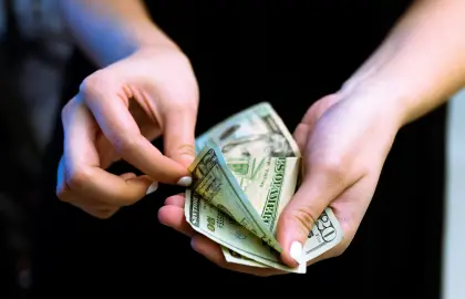 Counting money
