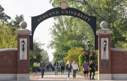 AU campus arch