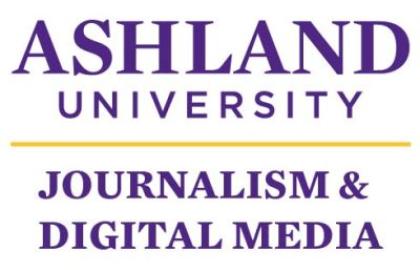 AU Journalism & Digital Media logo