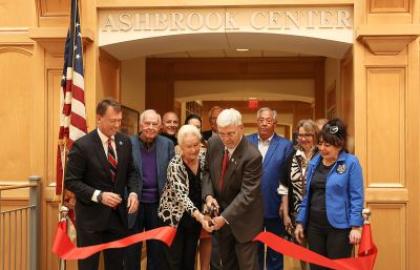 Ashbrook Center ribbon cutting