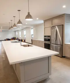 Amstutz lobby kitchen