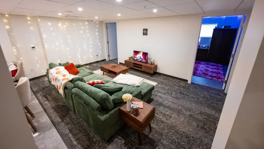 Amstutz apartment living room