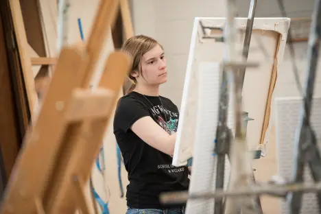 Art Education major Emily Minns