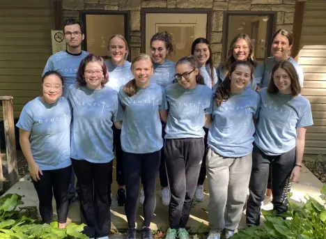 Newman Ministry students group photo