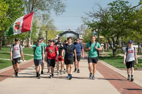 Kappa Sigma A Mile in A Soldier's Shoes