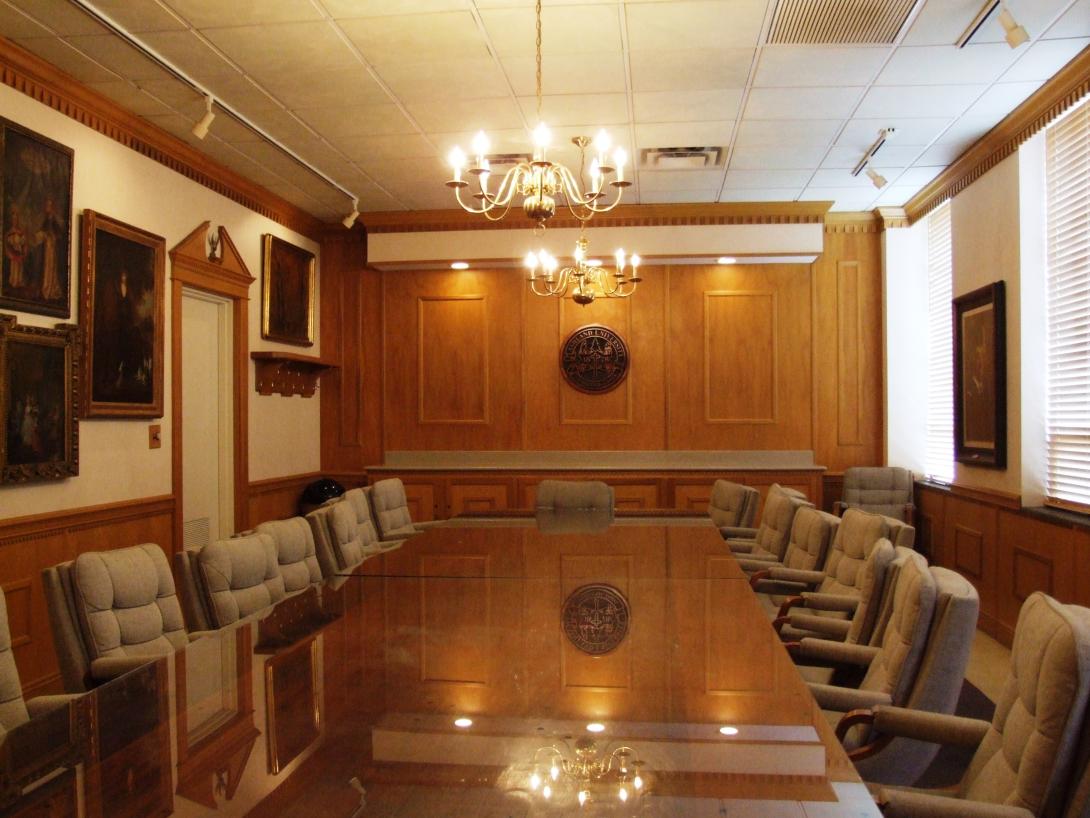 President's Dining Room - conference table