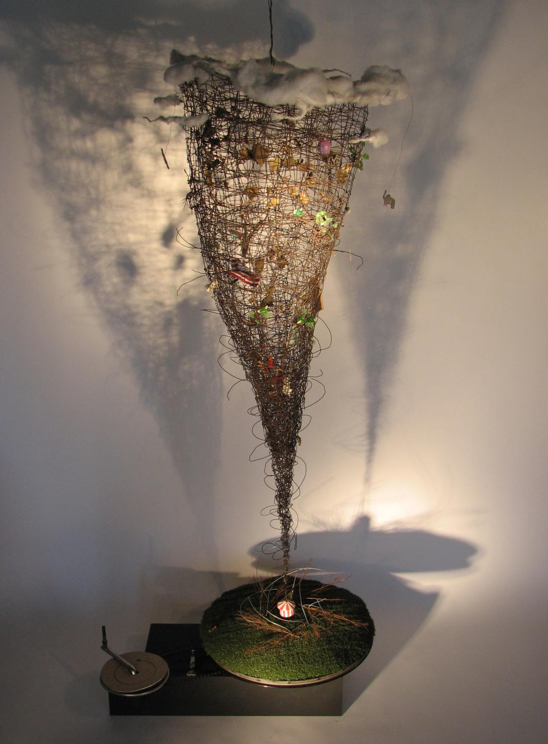 Sculpture - "Tornado" by Melissa Daubert
