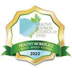 Healthy Business Council of Ohio - 2022 Healthy Workplace Gold Award Winner