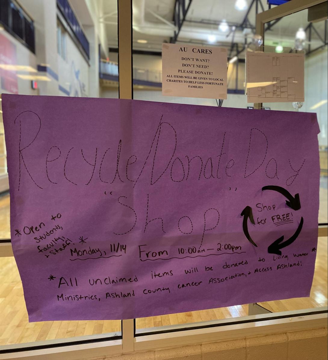 Recycle and Donate Day banner