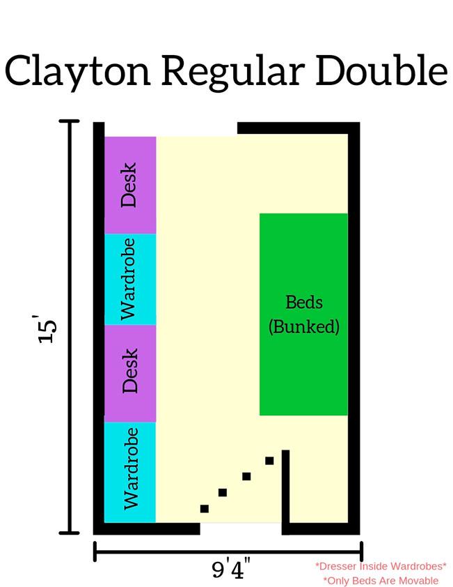 Clayton Regular Double
