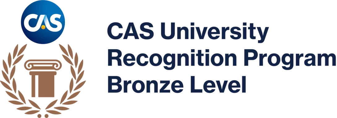 CAS University Recognition Bronze Logo
