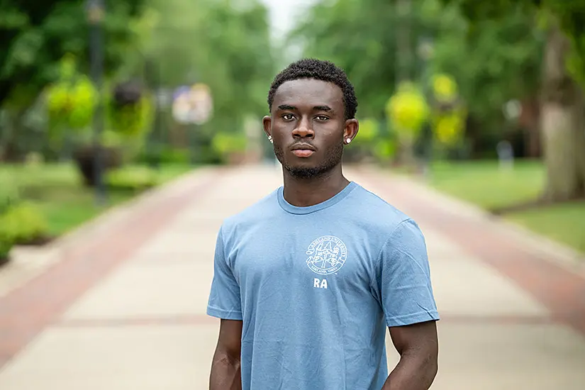 portrait shot of Roland Ntow