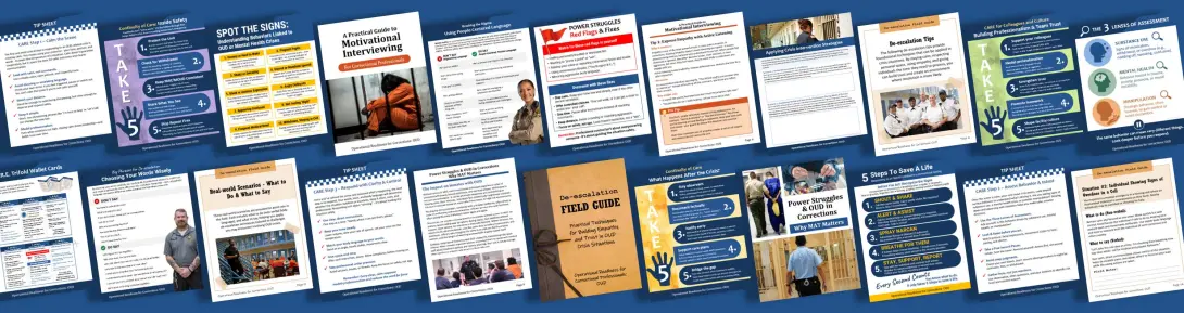 Operational Readiness for Corrections: OUD Power-Pack banner