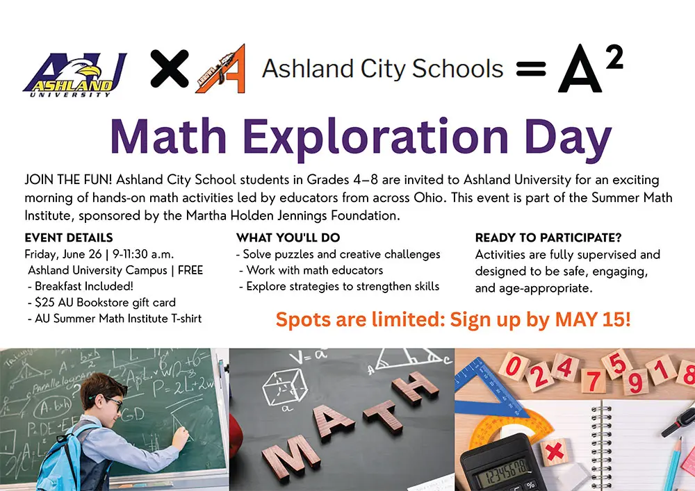 Summer Math Institute Flyer