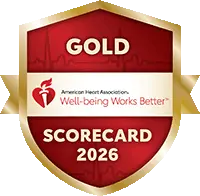 Gold American Heart Association Well-being Works Better Scorecard 2026